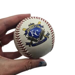 Vintage Kansas City Royals Player Signed Baseball